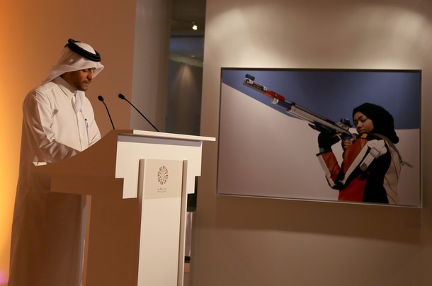 Sheikh Saoud_Bin_Abdulrahman_Al-Thani_at_Qatar_House_London_2012